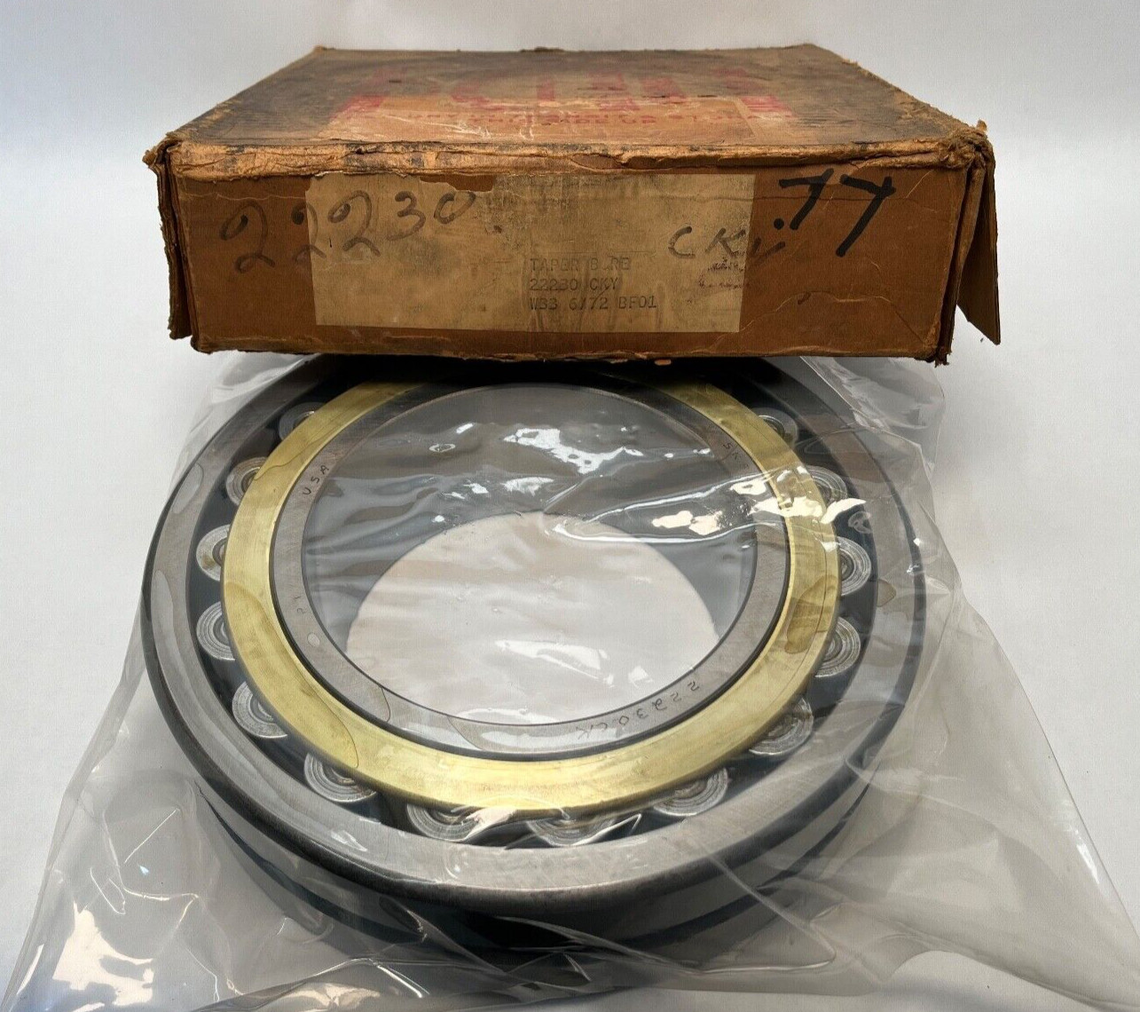 SKF 22230-CKY-W33 Spherical Bearing 150x270x73 mm 22230-C-K-Y-W33 22230CC USA