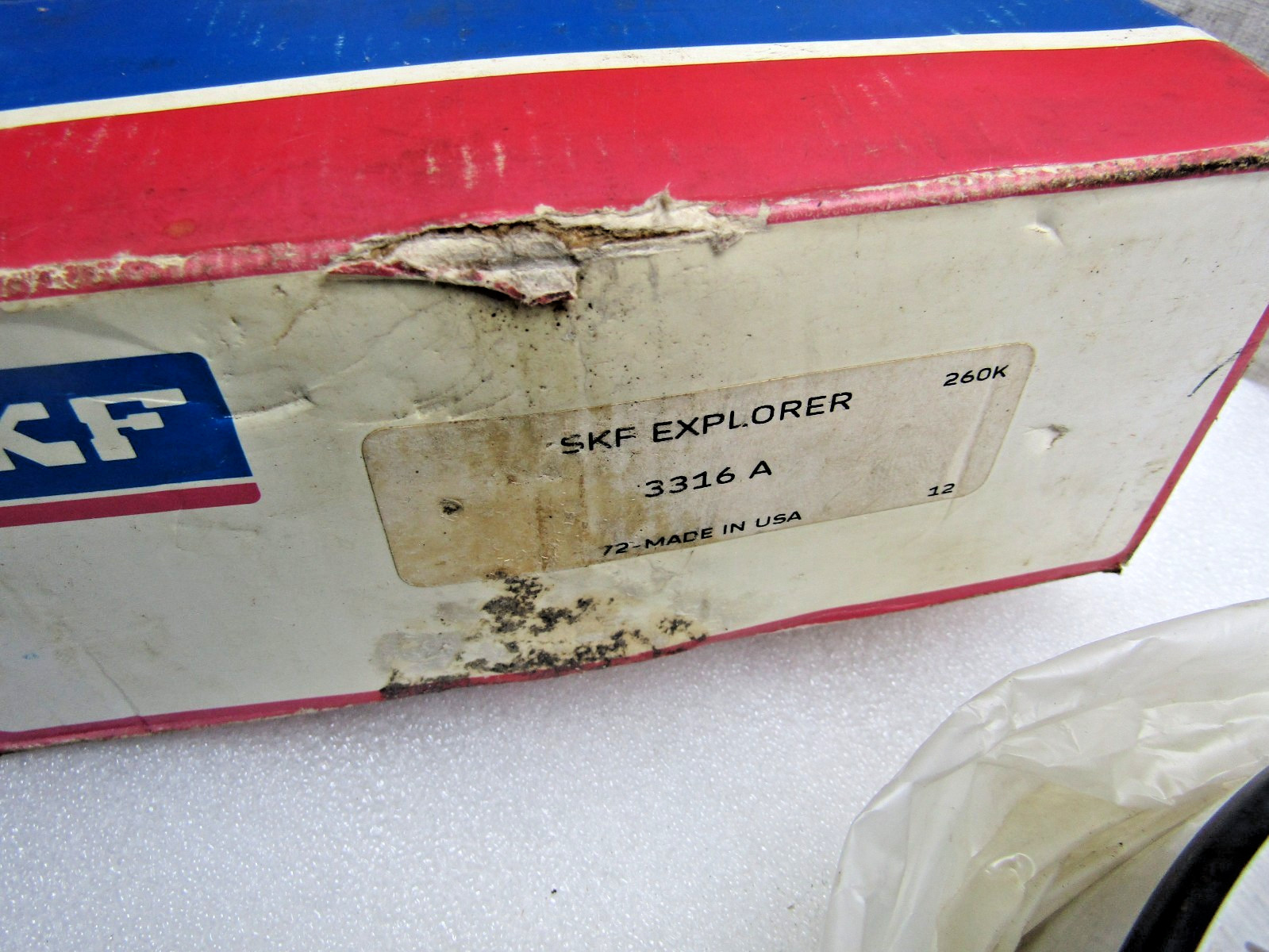 SKF 3316A 80mm X 170mm X 2-11/16″ Angular Contact Bearing Made in USA