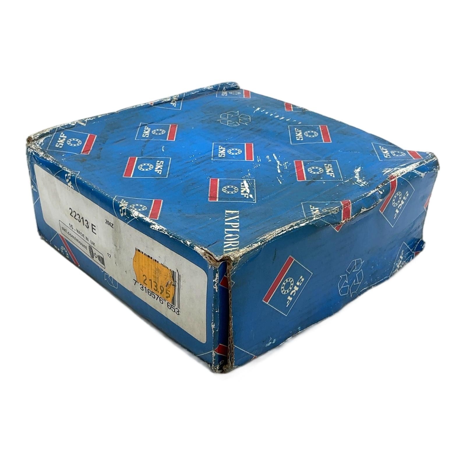 22313 E SKF, SKF Spherical Roller Bearing 65x140x48mm 22313 E EXPLORER, 22313…