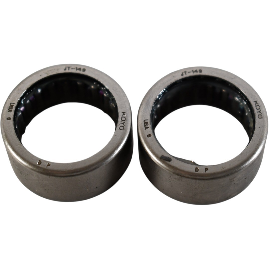 Lot of 2 NEW Koyo JY-149 Drawn Cup Caged Needle Roller Bearings 7/8” ID