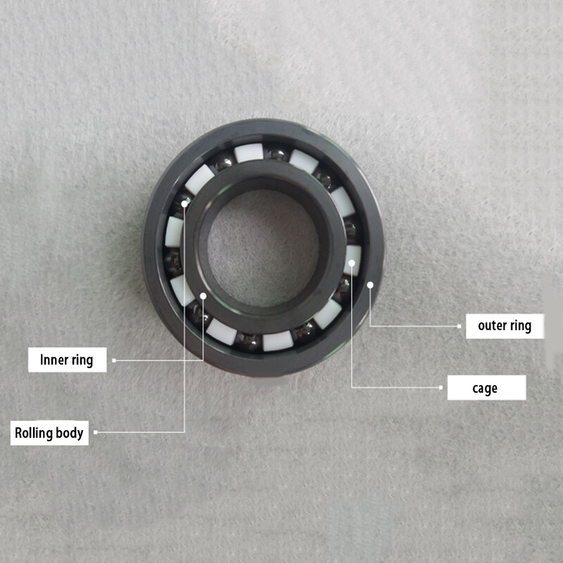 603-6906 Silicon Nitride Full Ceramic Ball Bearings Si3N4 Insulation ID 3mm-50mm