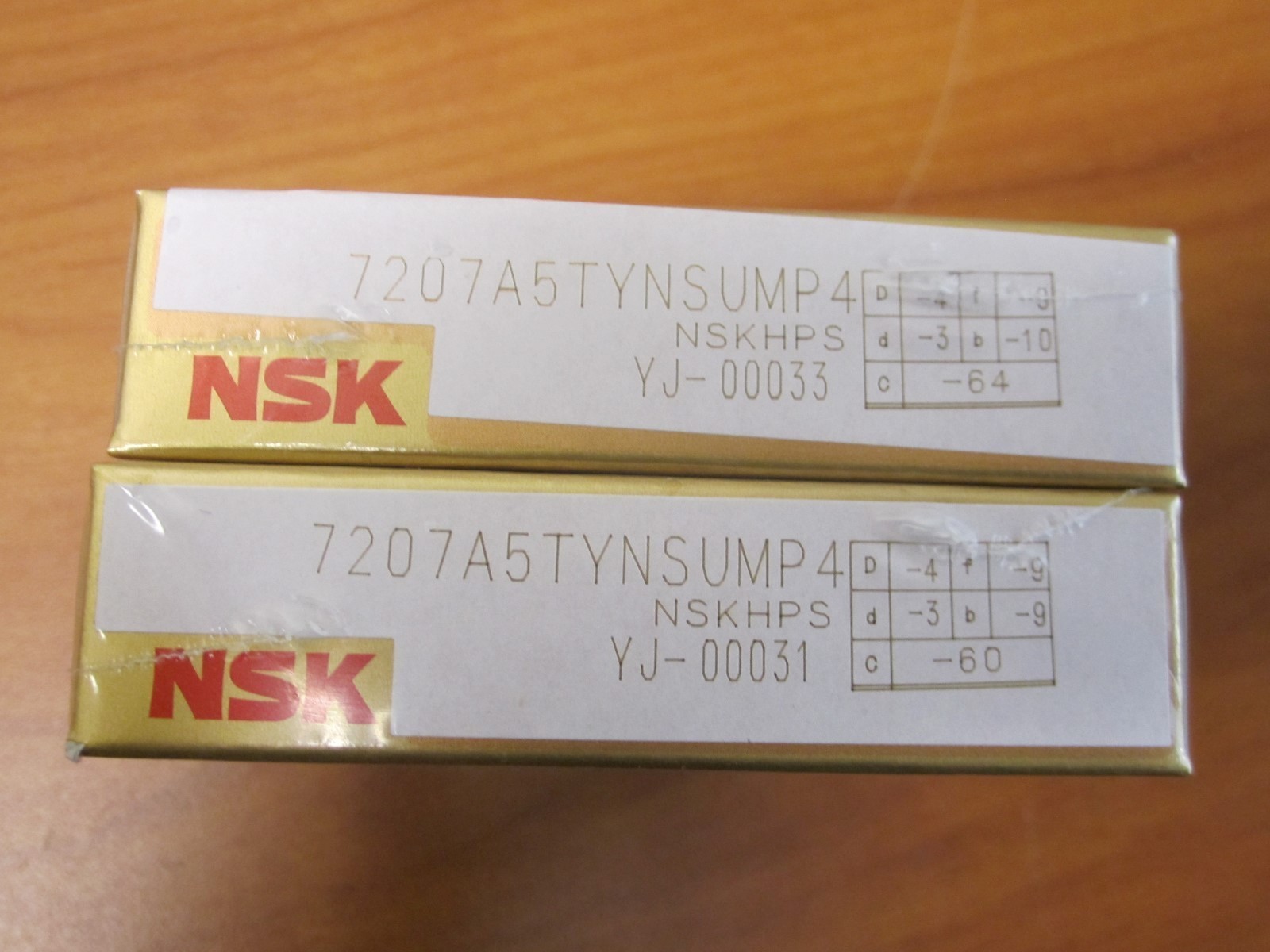 NSK 7207A5TYNSUMP4 Angular Contact Ball Bearing (1 Pair) for milling machines