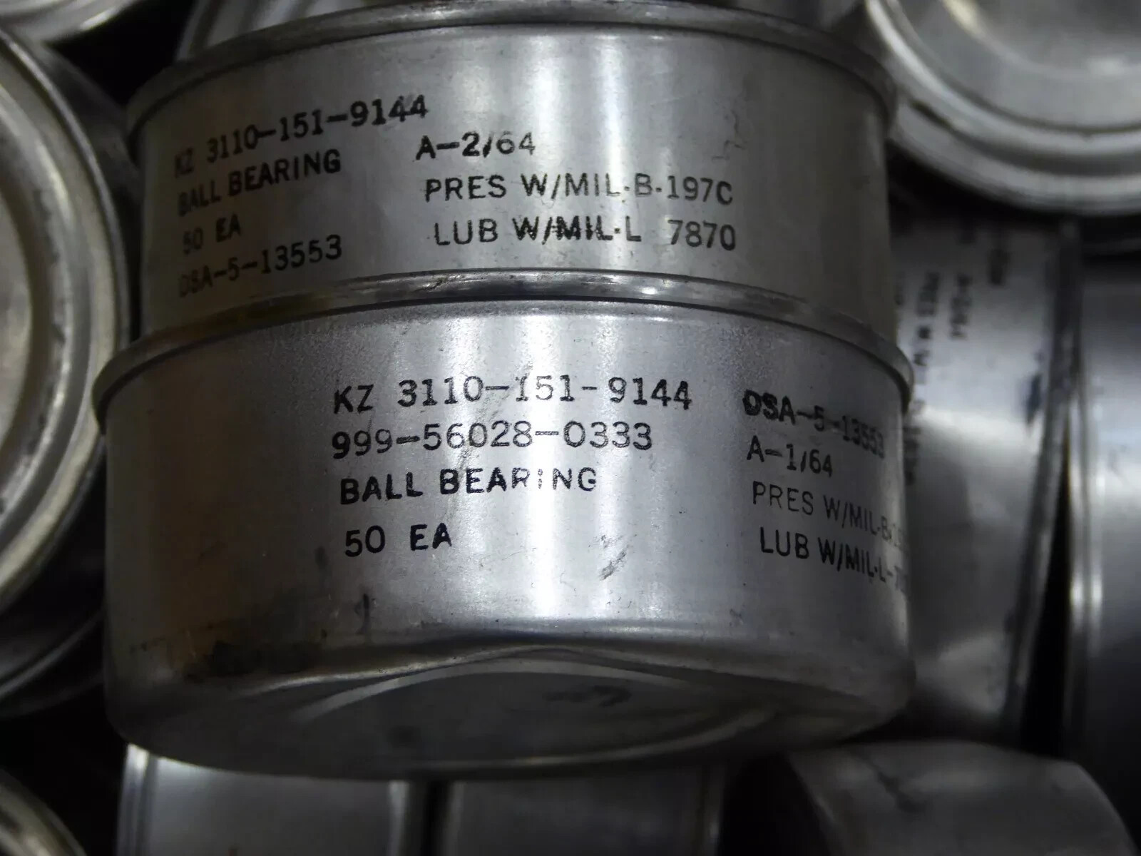 Steel Ball Bearings 7/16″ Inch Grade 200 3110-151-9144 ( 50 QTY)