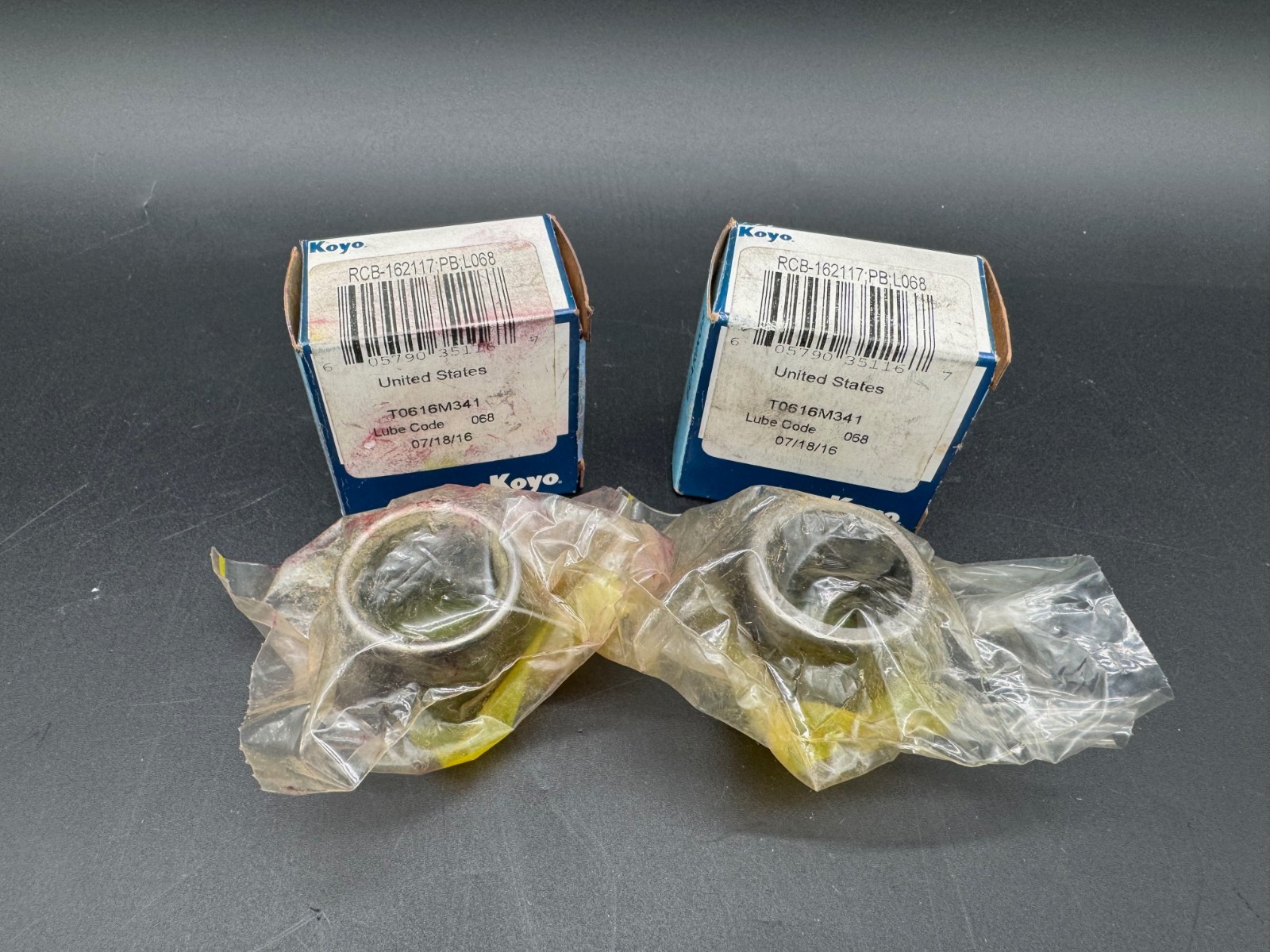 One (1) Koyo RCB-162117 Drawn Cup Needle Roller Clutch Bearing, 1″ Bore USA NEW