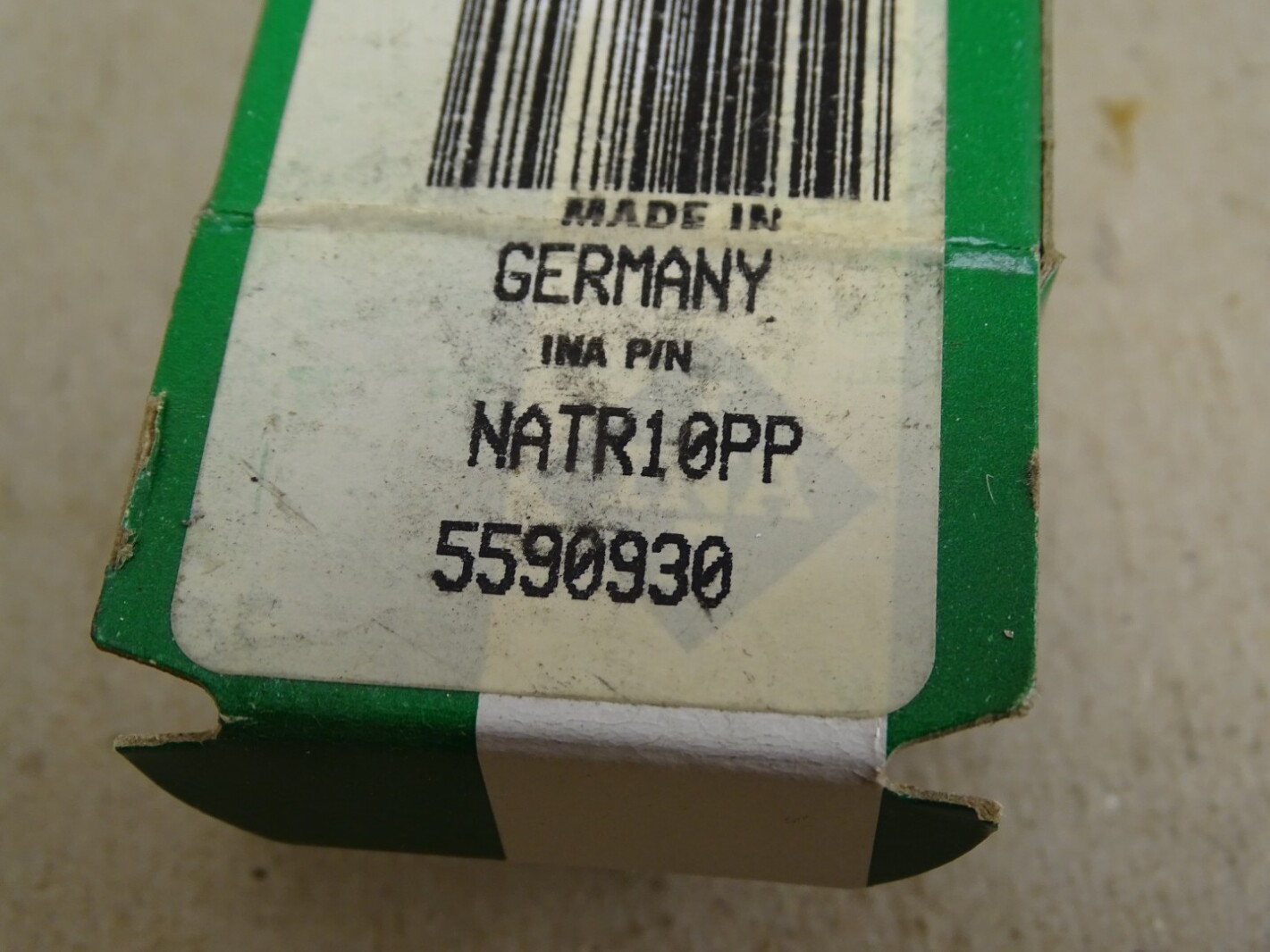 INA Roller Bearing 30mm x 10mm x 15mm , NATR10-PP-A