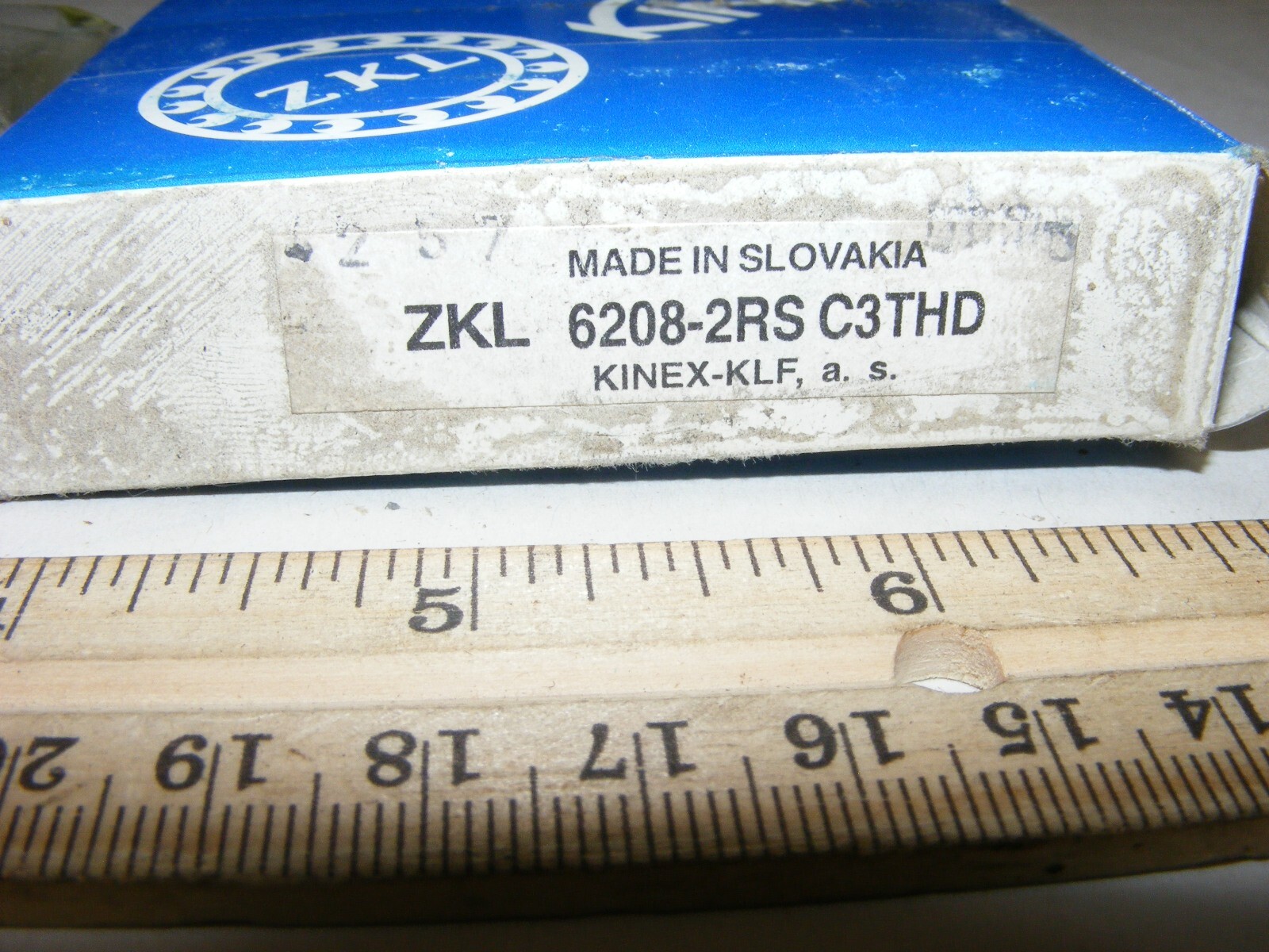 ZKL Kinex 6208 2RS C3THD Bearing (zz1)