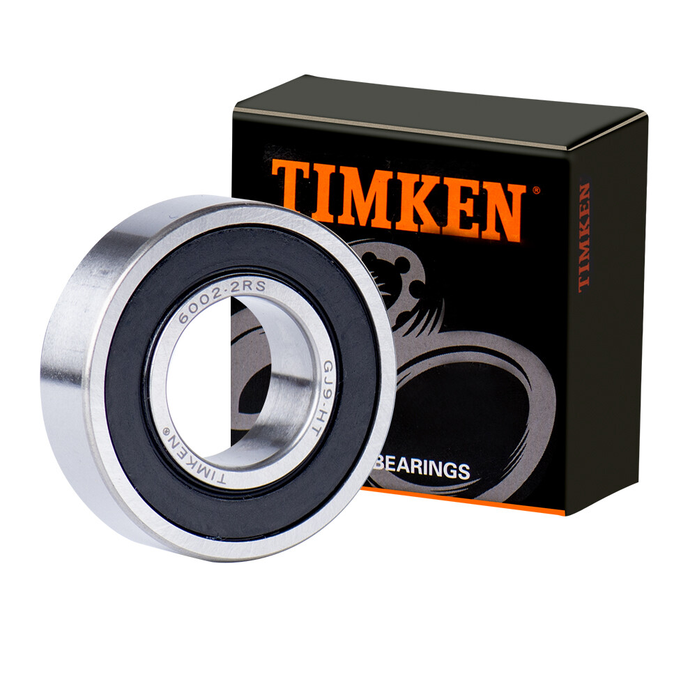 New 6002-2RS TIMKEN 15X32X9MM Double Rubber Seal Ball Bearings Free Shipping