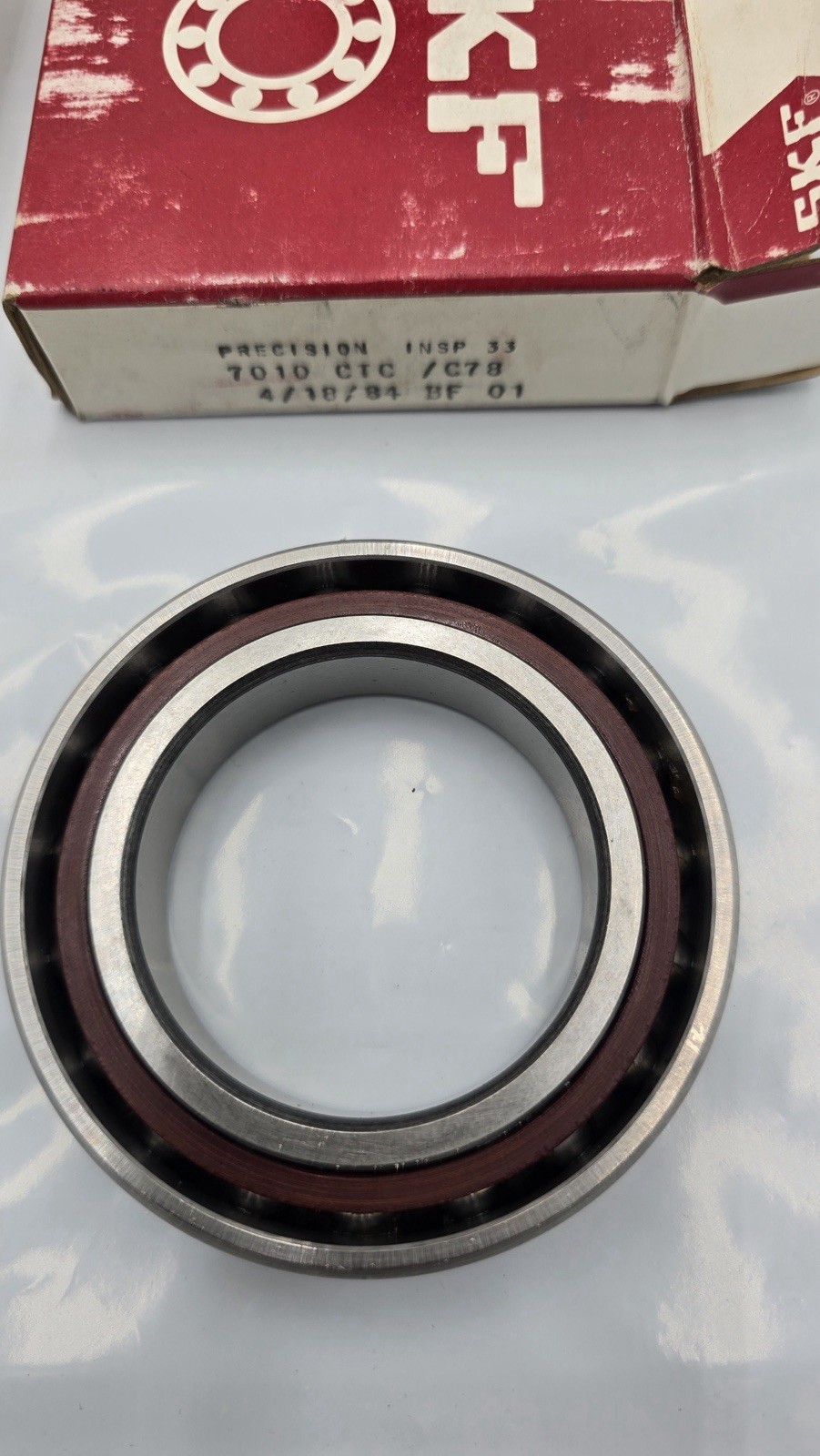 7010CTC/C78 SKF High Precision 15° Angular Contact Ball Bearing ABEC5/P5 NEW OEM