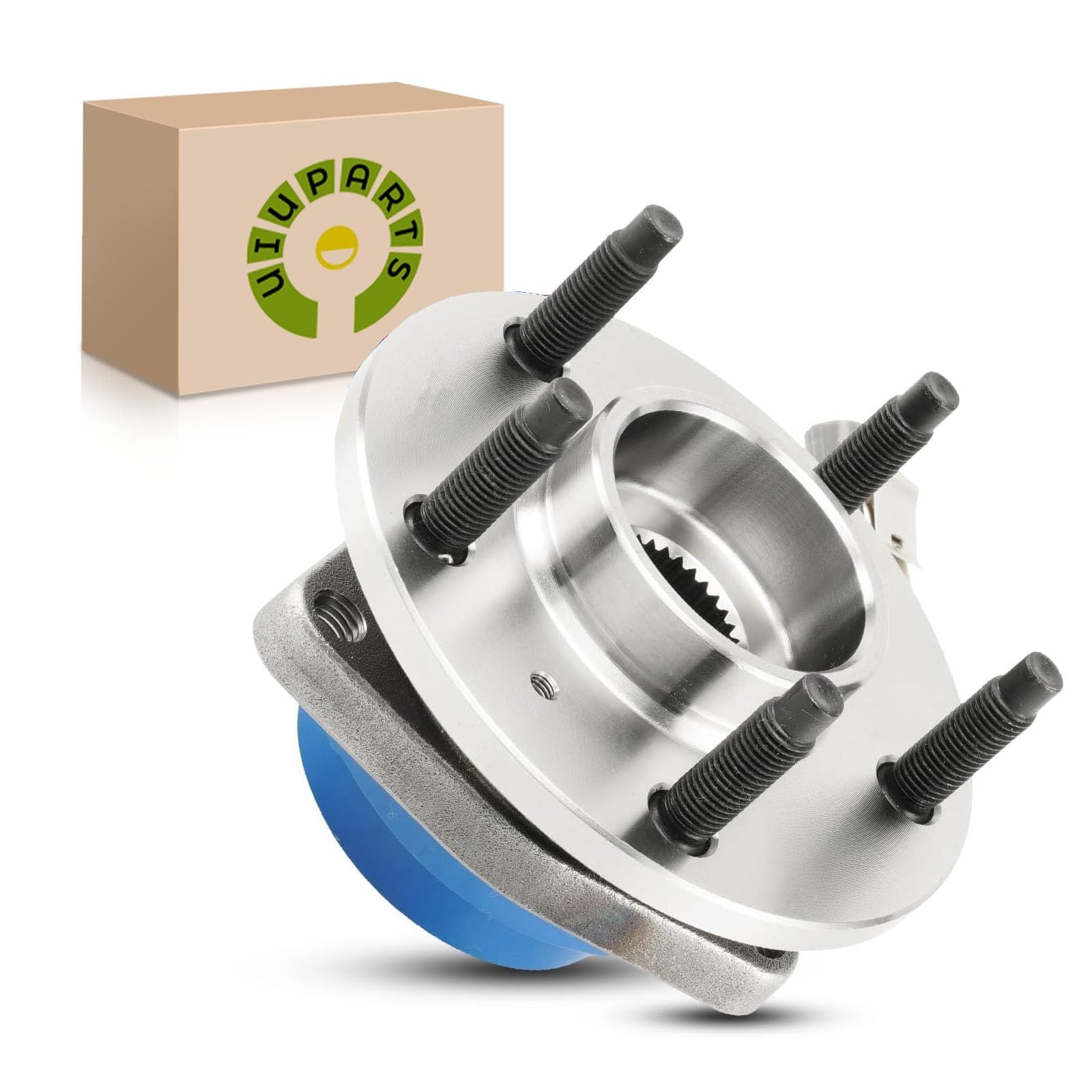 Front Wheel Bearing Hub Assembly 5 Lug w/ABS Compatible with Chevy Impala 200…