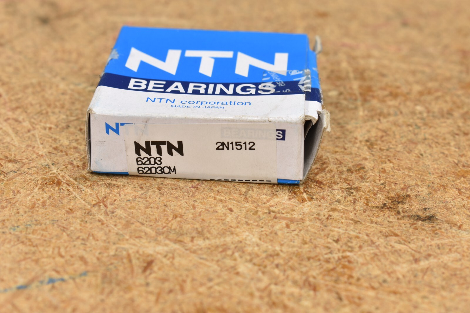 Lot Of 2 NTN 6203CM, Deep Groove Ball Bearing, Single Row, 17 x 40 x 12 mm