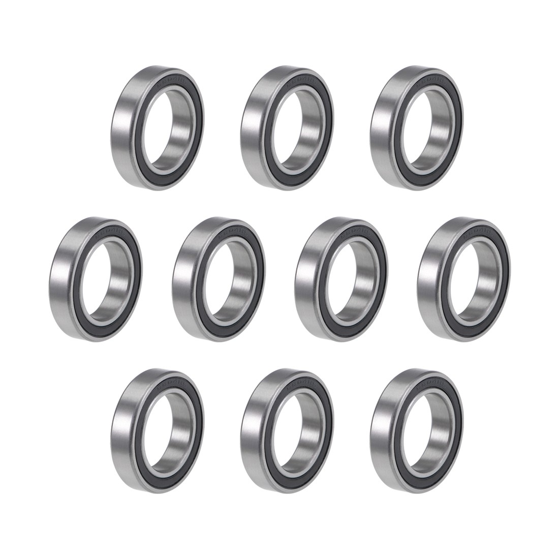10pcs 6804-2RS Deep Groove Ball Bearings 20x32x7mm Double Sealed Chrome Steel P6