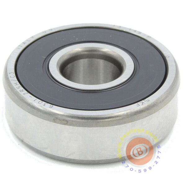 6301-2RSH/C3 Deep Groove Ball Bearing 12x37x12 mm – SKF