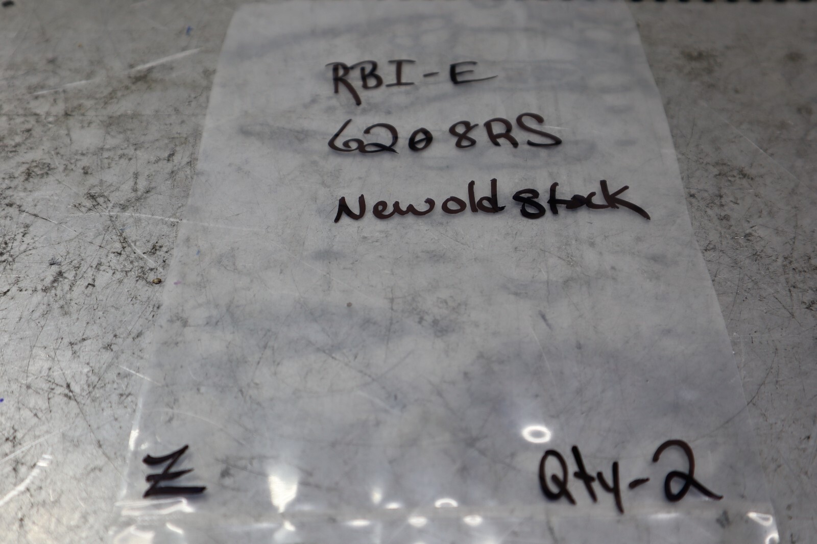 RBI-E 6208RS Deep Groove Ball Bearings New Old Stock (Lot of 4) See All Pics