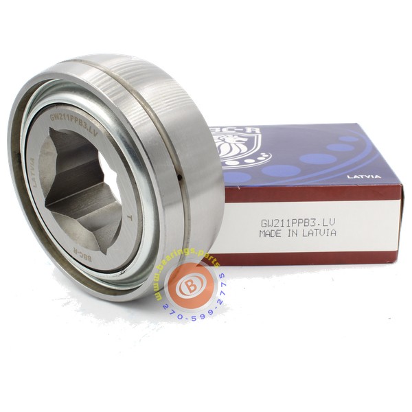 GW211PPB3 Disc Harrow Bearing – 1-1/2" Square Bore – Baltic Bearing