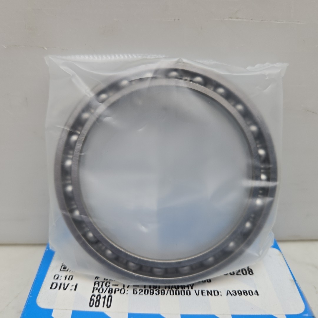 NTN 6810JR Open Type Single Row Deep Groove Ball Bearing 50x65x7mm New