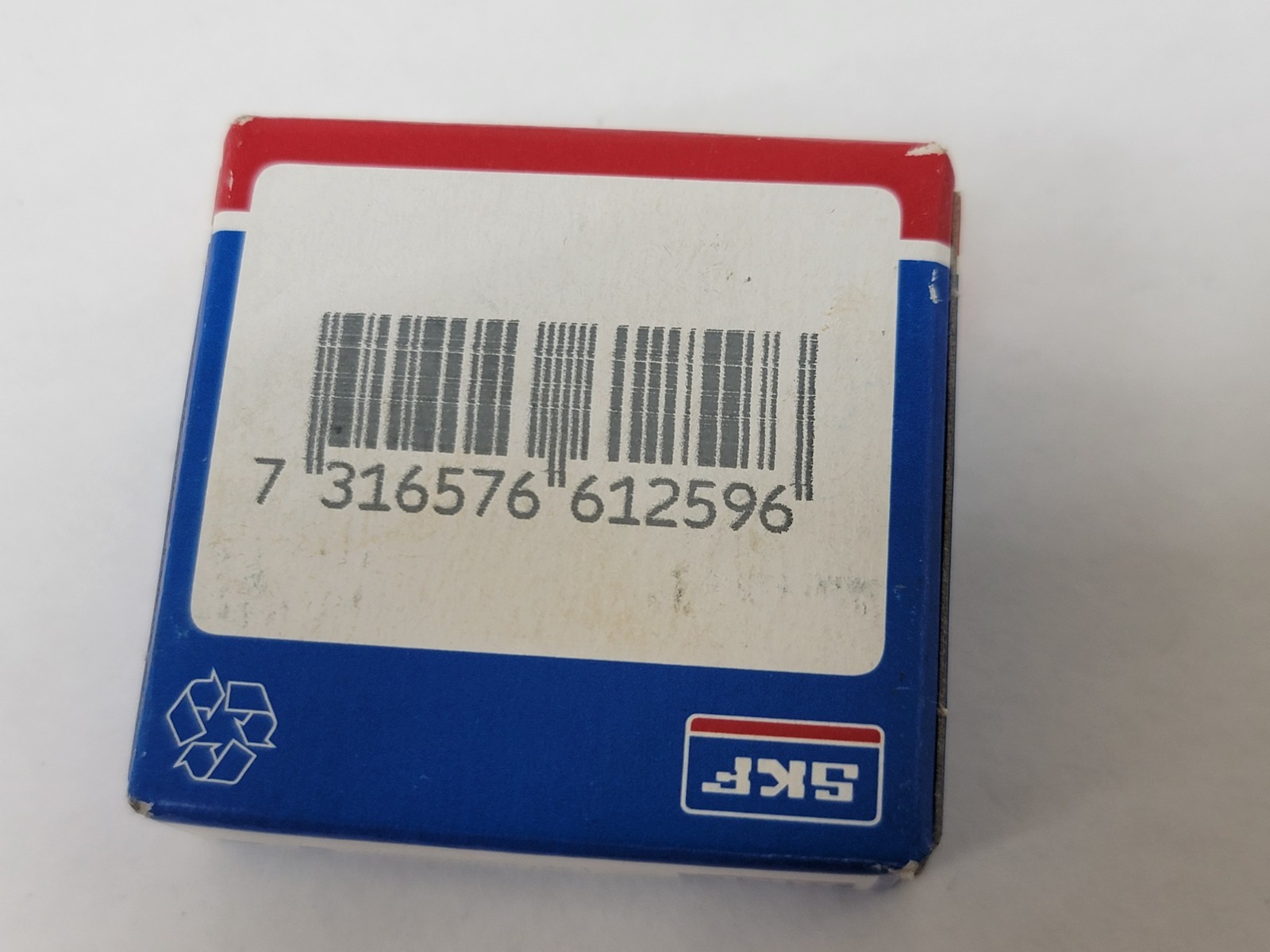 New Sealed SKF 6201 2RSJEM Deep groove ball bearing, 12 mm bore diameter
