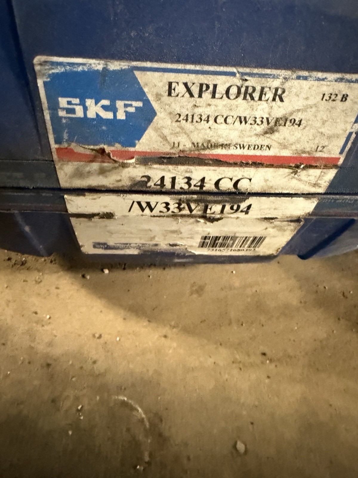 SKF Explorer 24134 CC/W33VE194 Spherical Roller Bearing Industrial Application