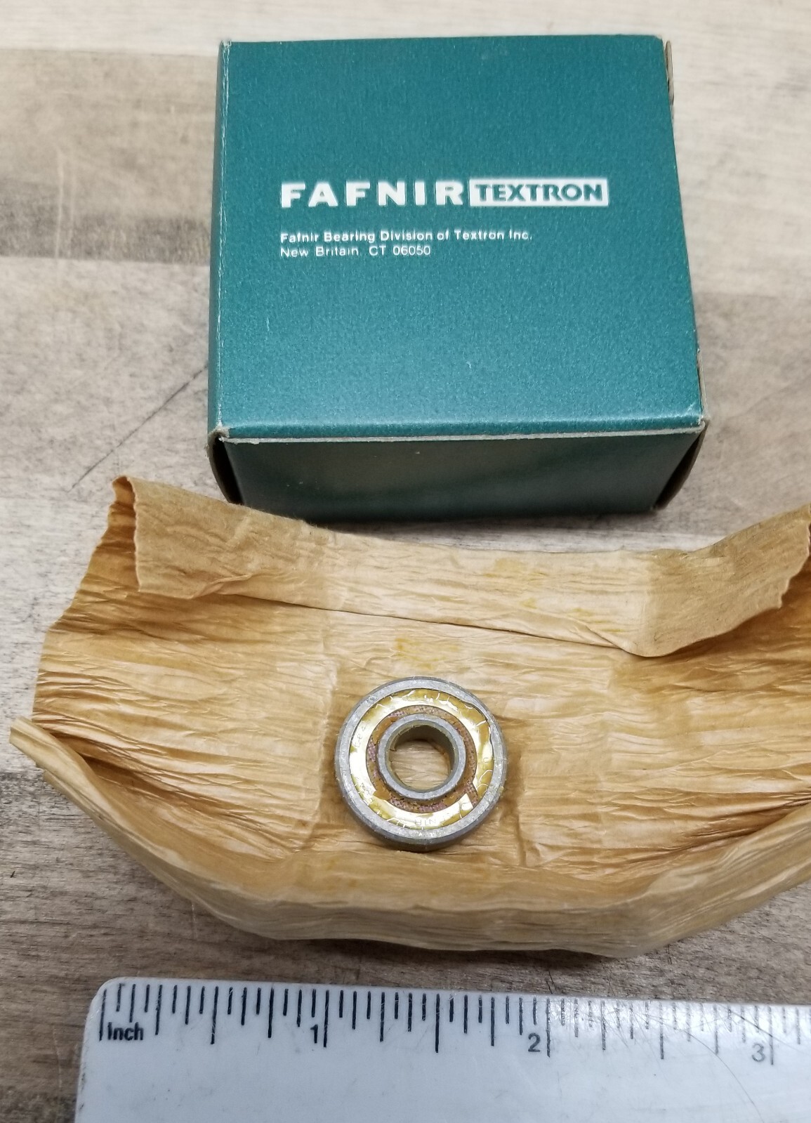 New In Box Fafnir KP5A FS428 Single Row Ball Bearing BACB10BX-5 KP5AFS428 NOS