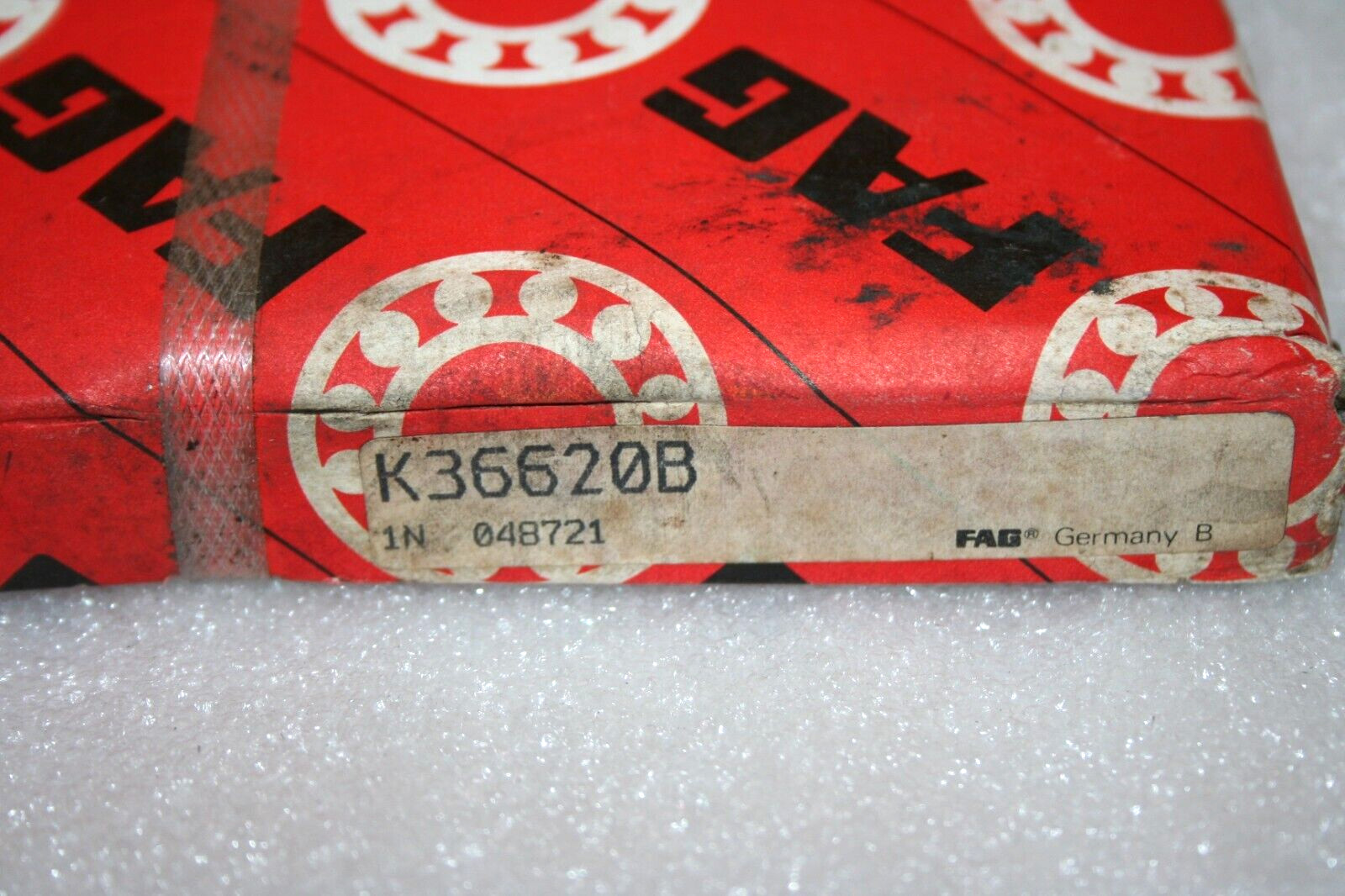 FAG K36620B Taper Roller Bearing Cup/Race 7-5/8″ OD 29/32″ W K-36620-B – NEW –