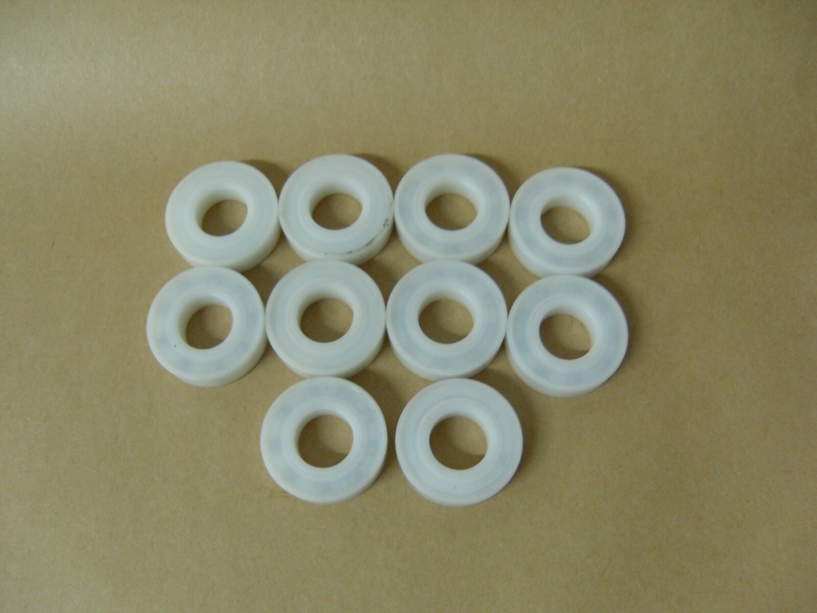 (Qty 10) KMS A6002-6 ZZ 15X32X9 Acetal Plastic Radial Ball Bearing