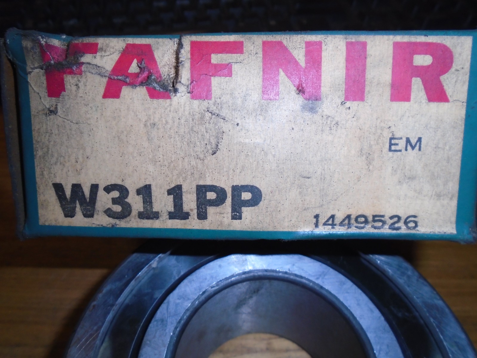 NOS! Fafnir W311PP Radial/Deep Groove Ball Bearing – Straight Bore, 55 mm