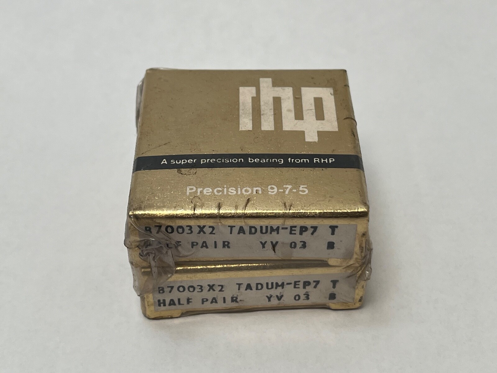 RHP 7003CTDUMP4 Bearing 7003-C-T-DUM-P4 7003X2TDUMEP7 17x35x10 mm 2 Pcs