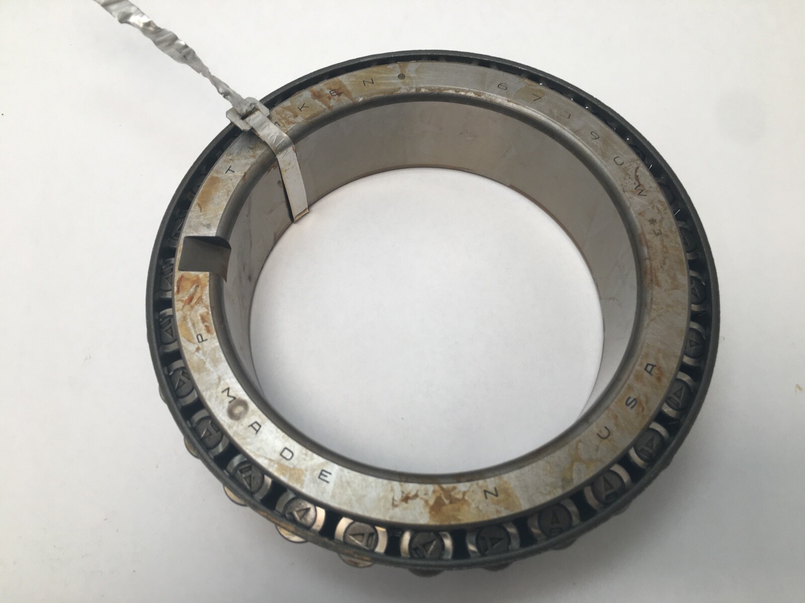 TIMKEN 67390W-3 Taper Roller Bearing Cone 5-1/4″ ID 67390-W *3 USA