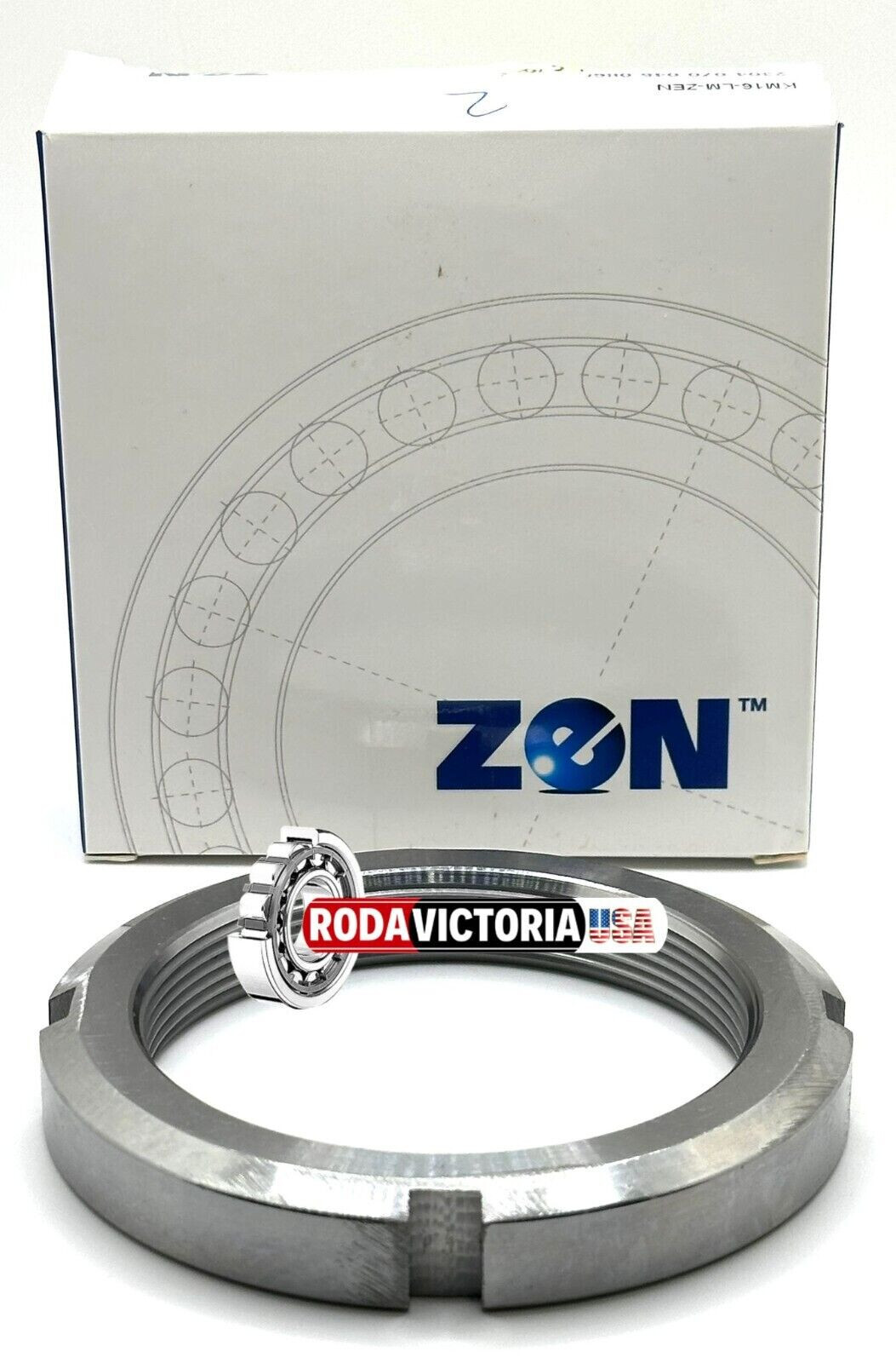 ZEN KM16 Budget Lock Nut (Lock Washer Type) 80x105x15mm