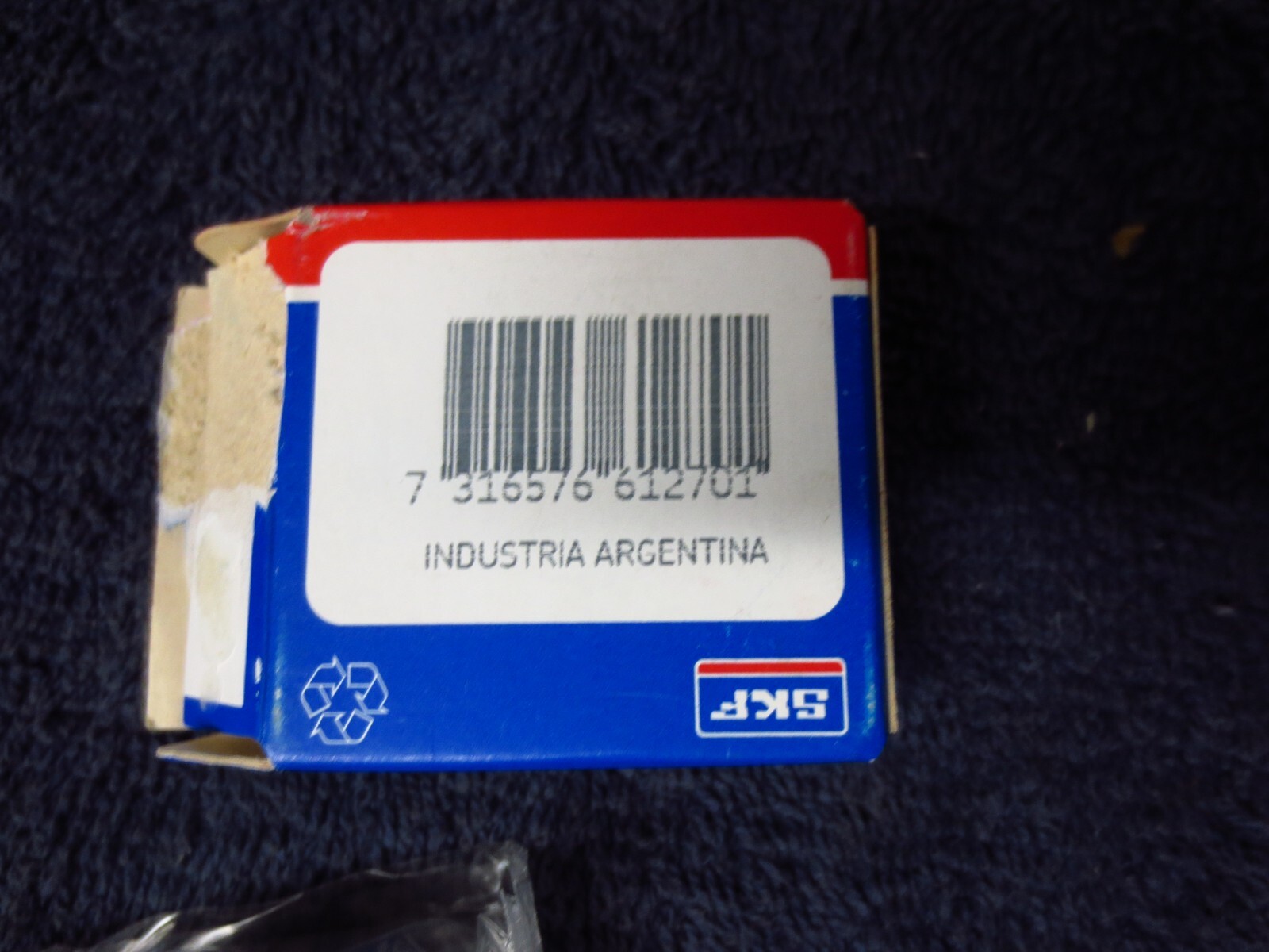 Lot of 2 6203-2RS SKF Brand Rubber Seal Ball Bearing 17x40x12 sealed