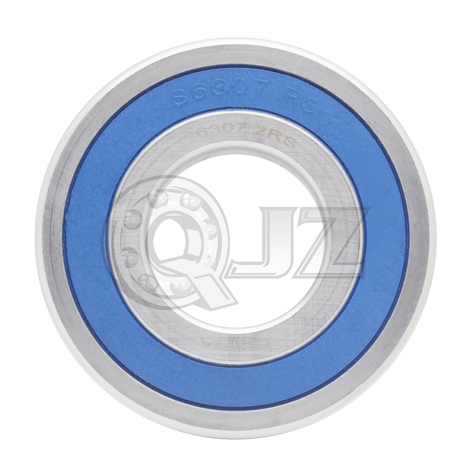 [8-Pack] S6307-2RS Ball Bearing 35mm x 80mm x 21mm Rubber Seal Stainless Steel