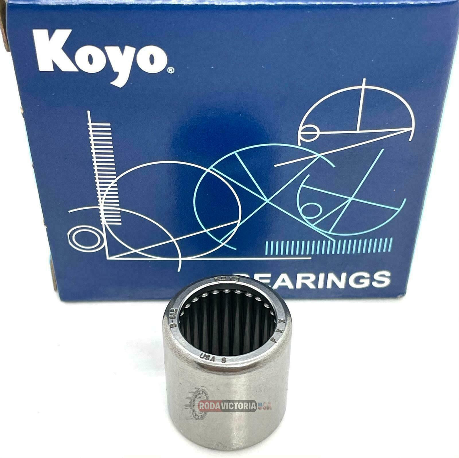 KOYO USA B-812-OH L125 Needle Roller Bearing, Full Complement Drawn Cup, Open !!