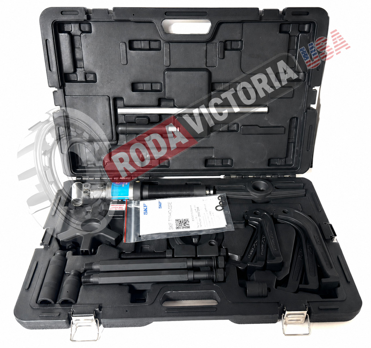 SKF TMHC 110E Hydraulic Puller Kit – 10 Ton Capacity
