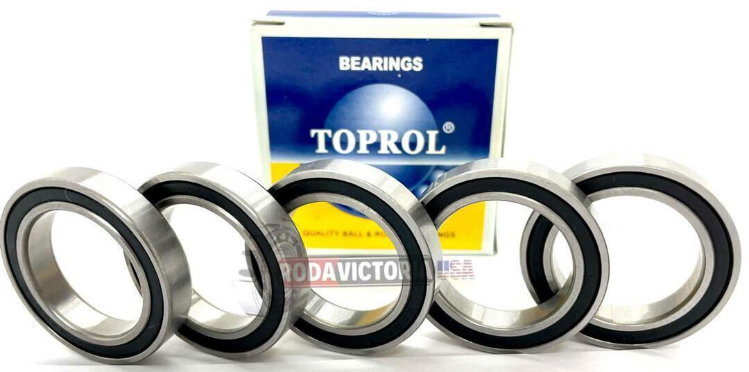 5 PCS Ball bearings TOPROL 6805-2RS Premium sealed bearing 6805 RS ABEC3 61805