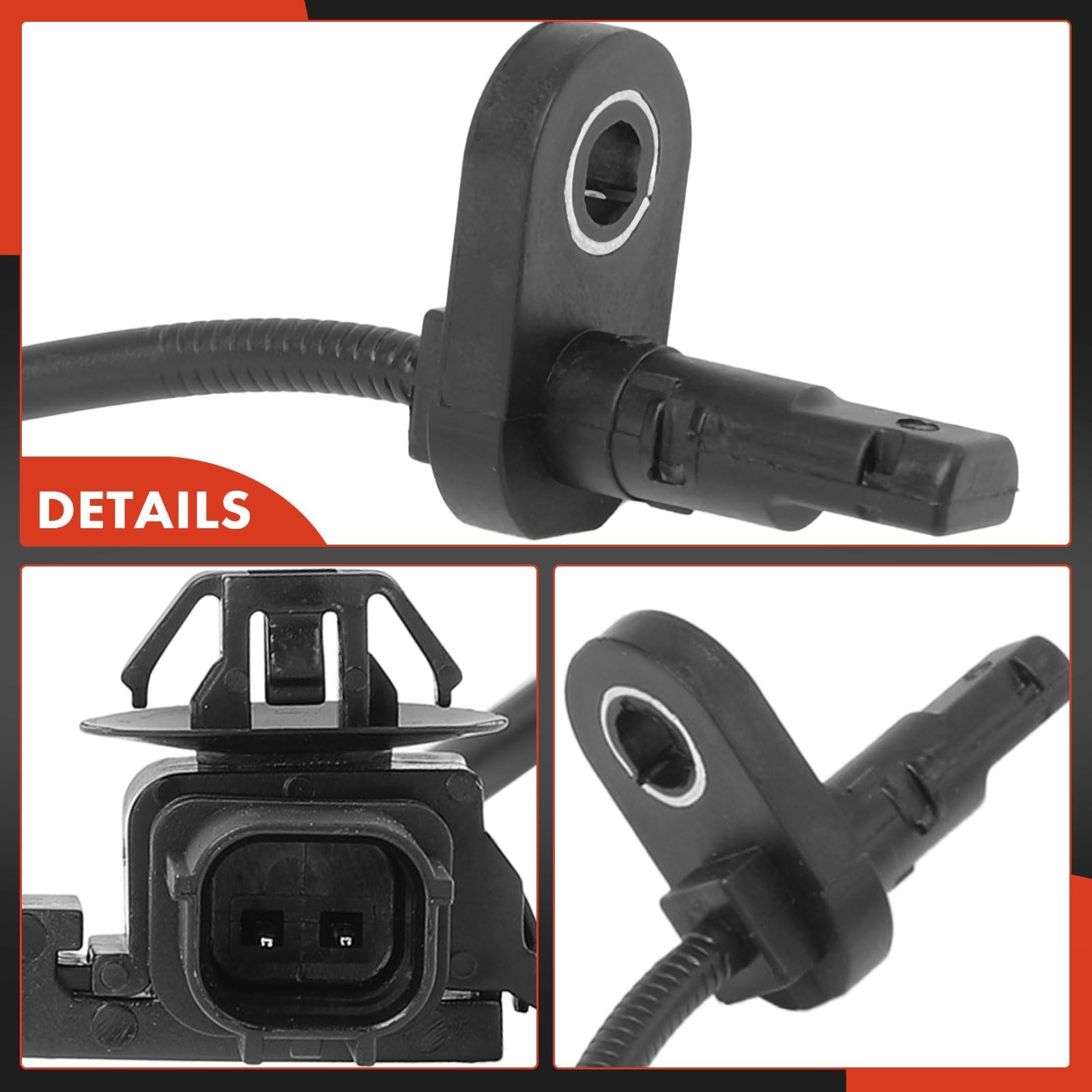 A-Premium ABS Wheel Speed Sensor Compatible with Honda Models – Civic 2006-20…
