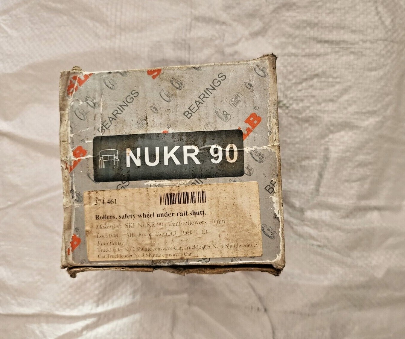 NUKR 90 FULL COMPLEMENT Stud Type Track Rollers BEARING NEW SLB BOX PACK NUKR 90