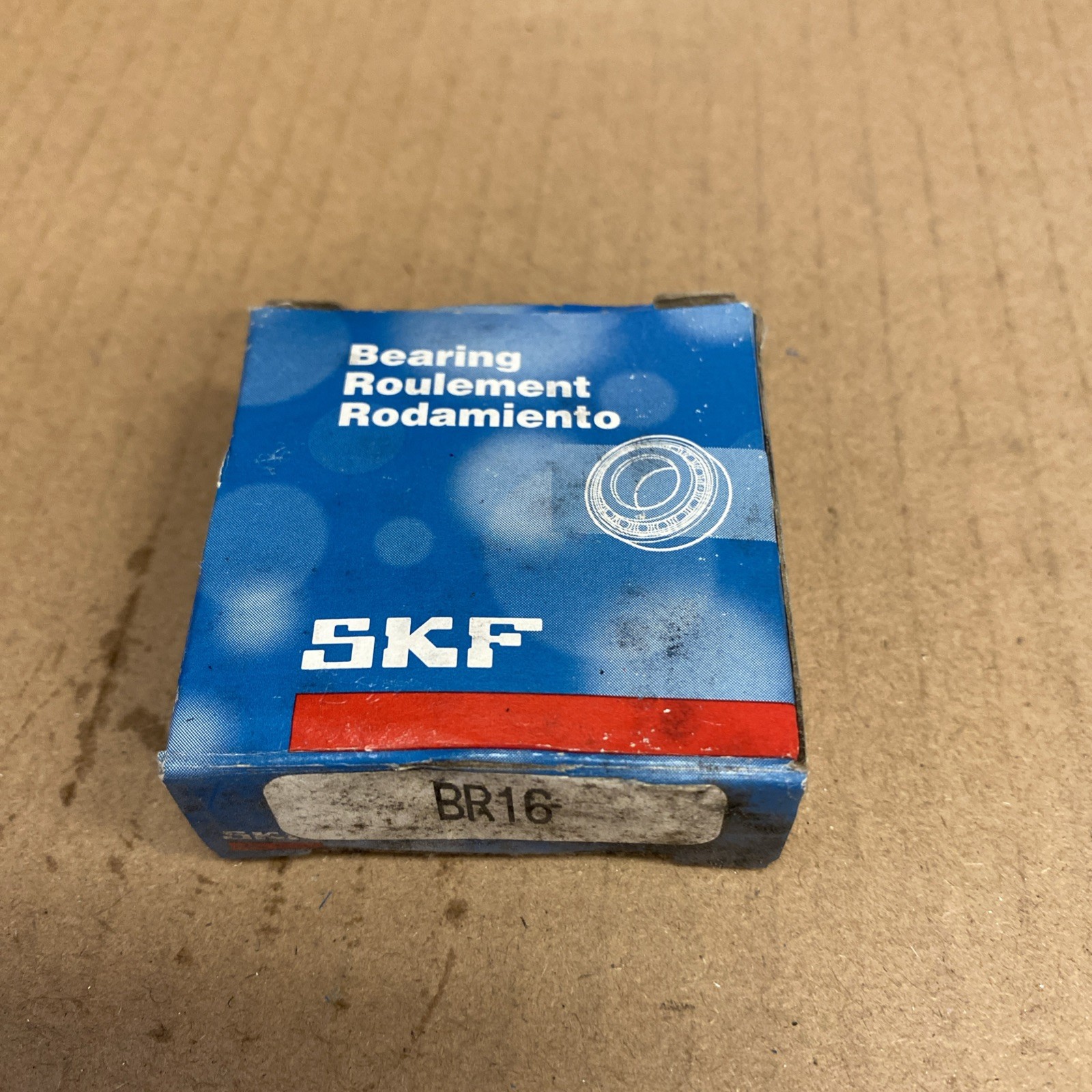 NOS SKF BR16 Bearing Cup & Cone 72-13 Ferrari, Mopar, Etc Tap Desc