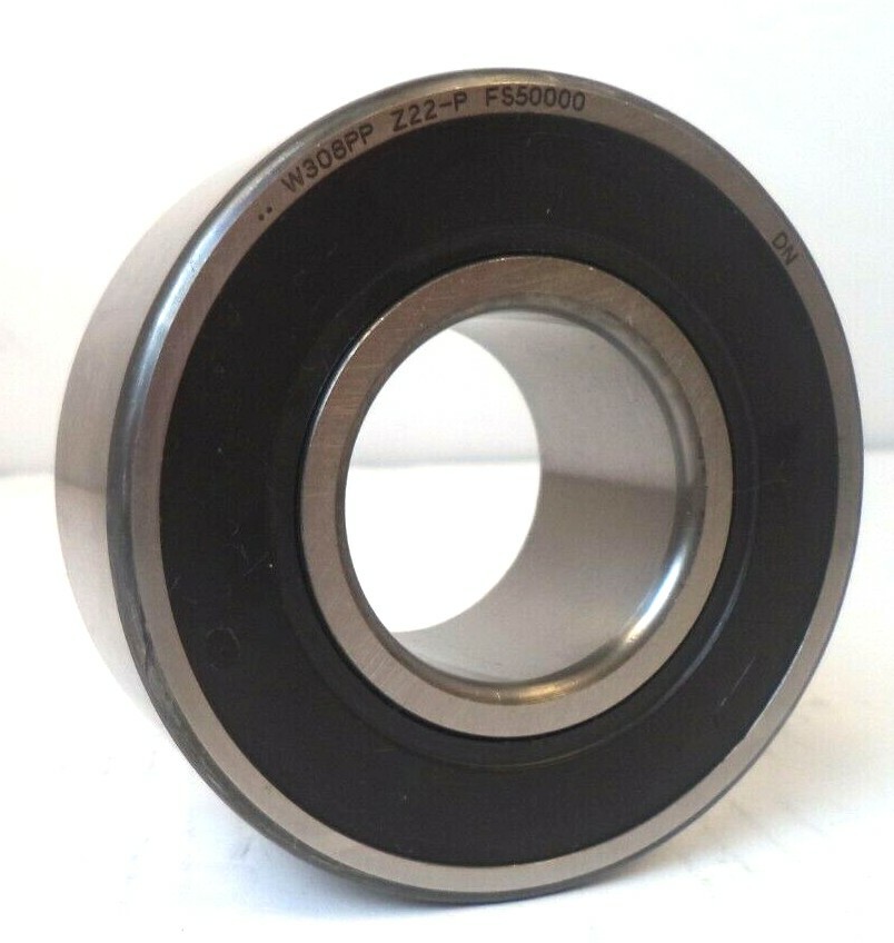 Timken Certified Double-Sealed Single-Row Radial Ball Bearing W308PP