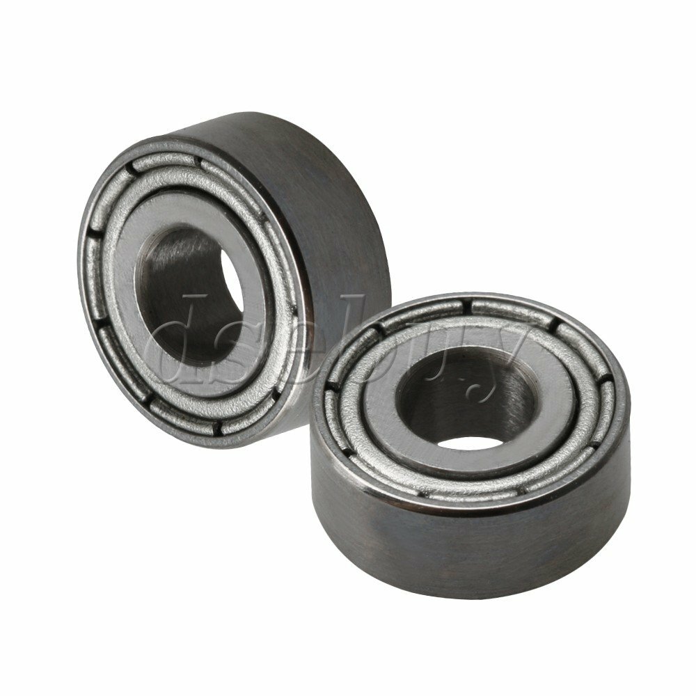 4x10x4mm MR104ZZ Bearing Steel Metal Miniature Micro Ball Bearing Pack of 10