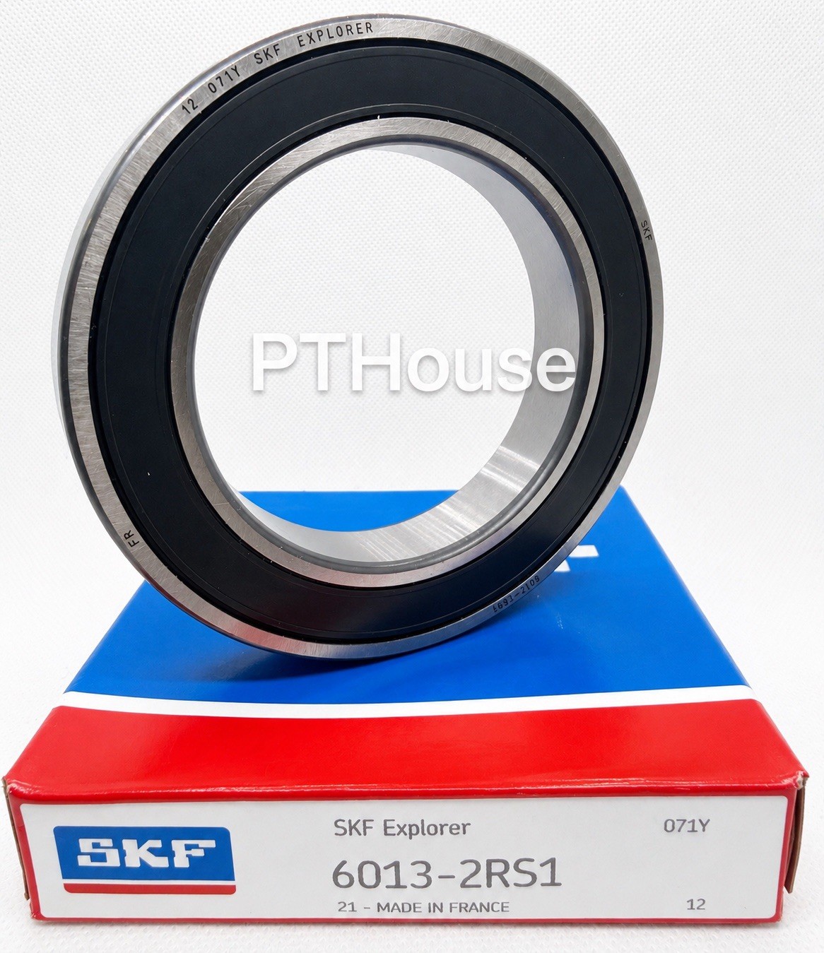 6013-2RS1 SKF Double Rubber Seal Ball Bearings – Made In France – 65X100X18MM