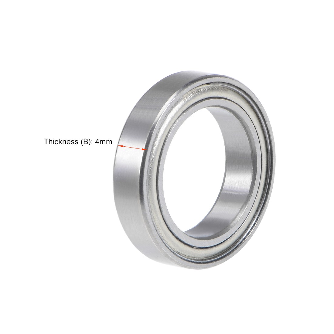 6701ZZ Deep Groove Ball Bearing 12x18x4mm Double Shielded Chrome Bearings 2pcs