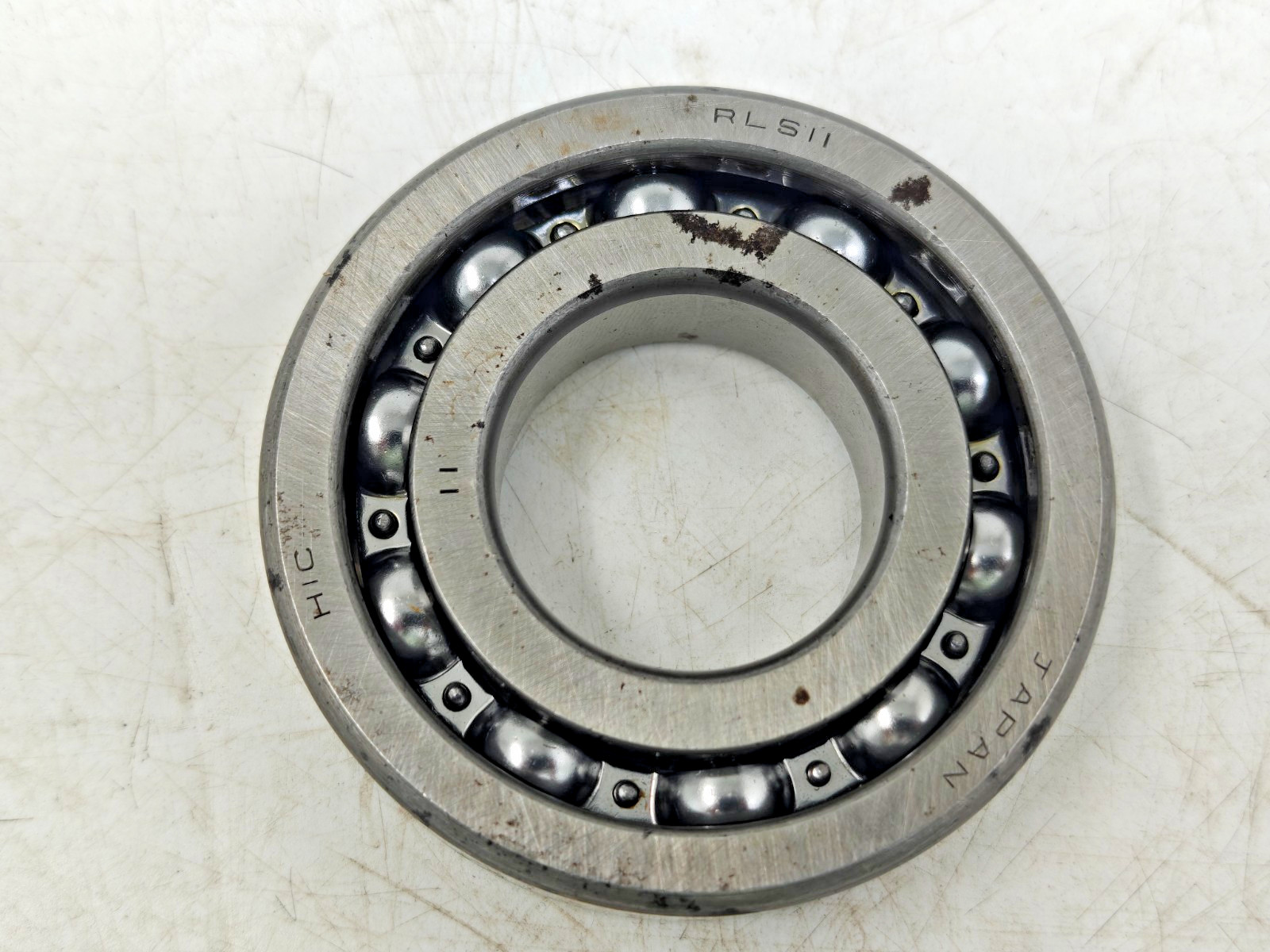 (4Pcs) RLS 11 HIC Deep Groove Ball Bearing HIC RLS11 / LJ 1 3/8 / LS 12-1/2