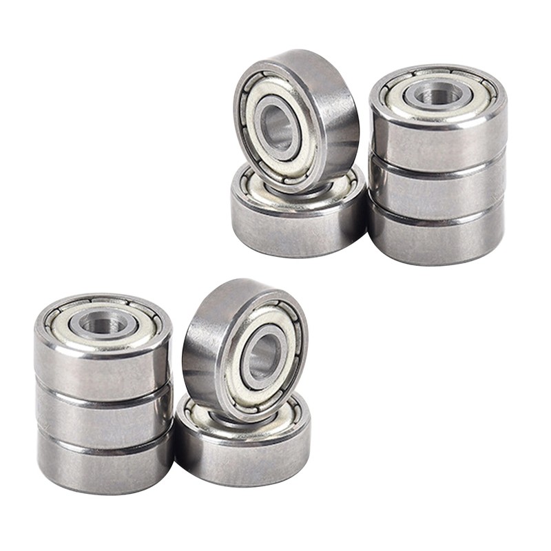 Miniature Ball Bearings Single Row Deep Groove Bearings ID 2mm-45mm, OD 5mm-75mm