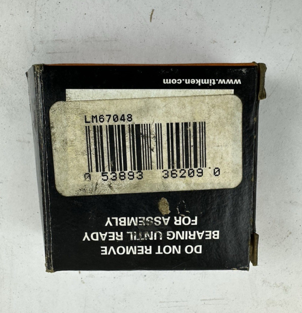 TIMKEN LM67048 TAPERED ROLLER BEARINGS LOT OF 4
