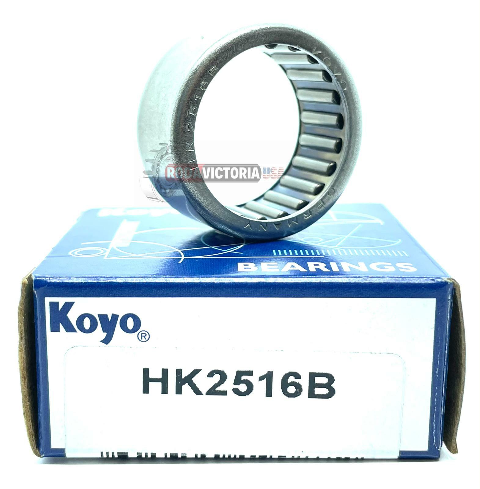 HK2516B KOYO MADE IN GERMANY Needle Bearing – Drawn Cup – Caged – Metric