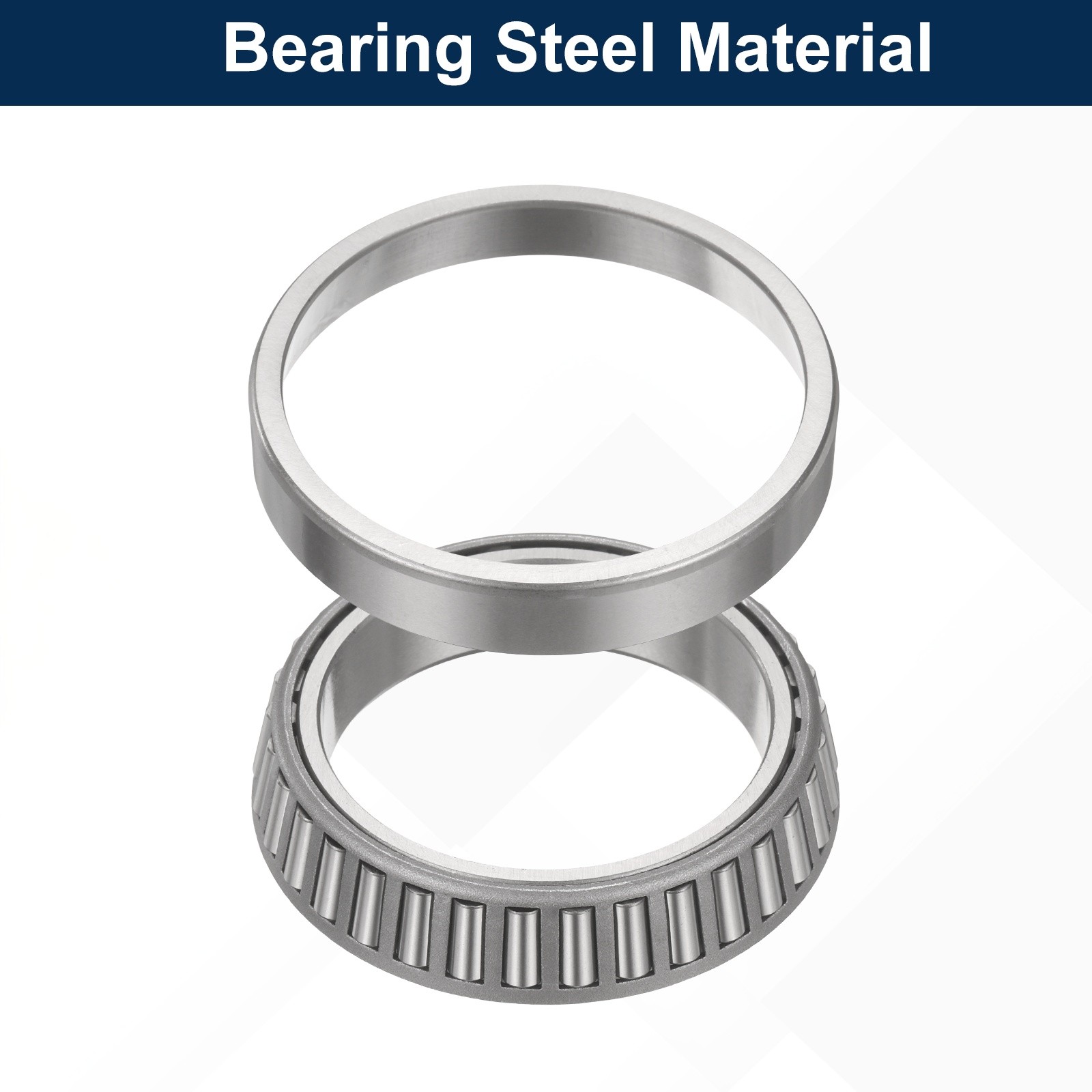 2Set 32912 Tapered Roller Bearing Cone and Cup with Gloves, 60mm Bore x 85mm OD