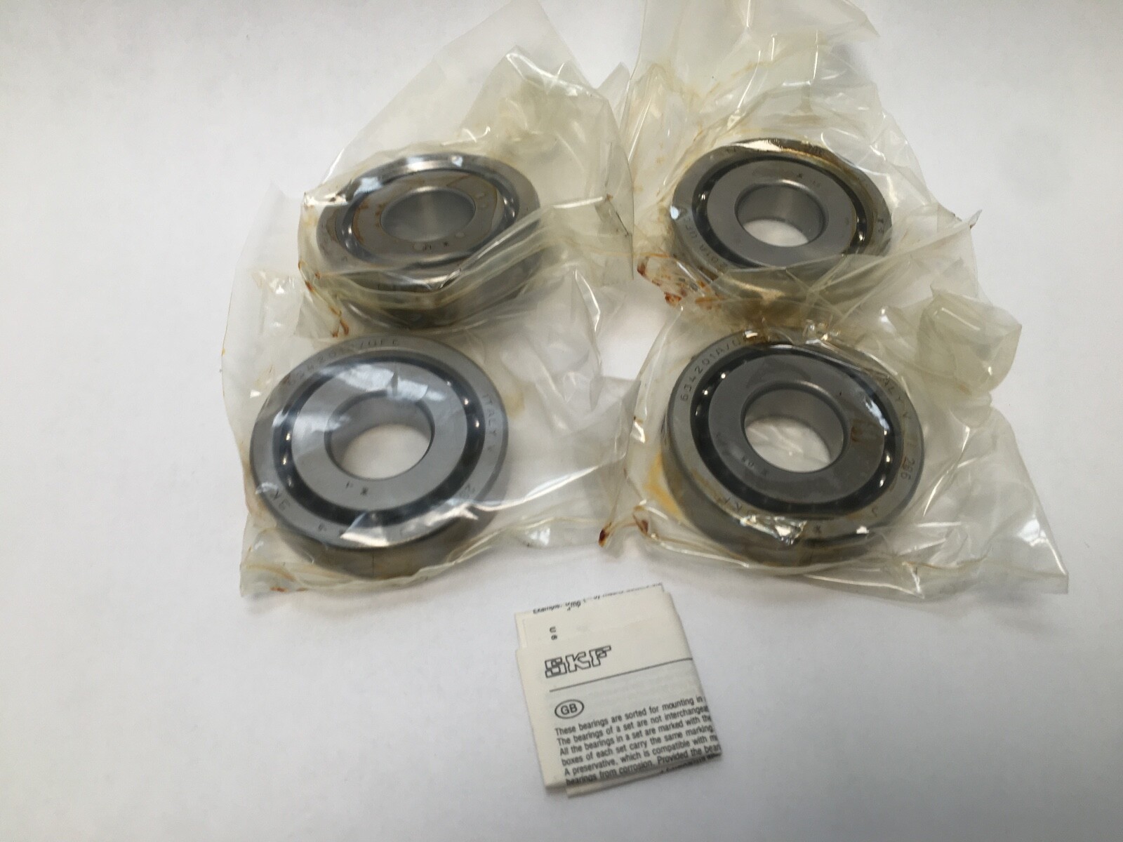 SKF BDAB634201AQFC Angular Bearing 24x62x16 mm BDAB-634201-A-QFC Italy 4 pcs