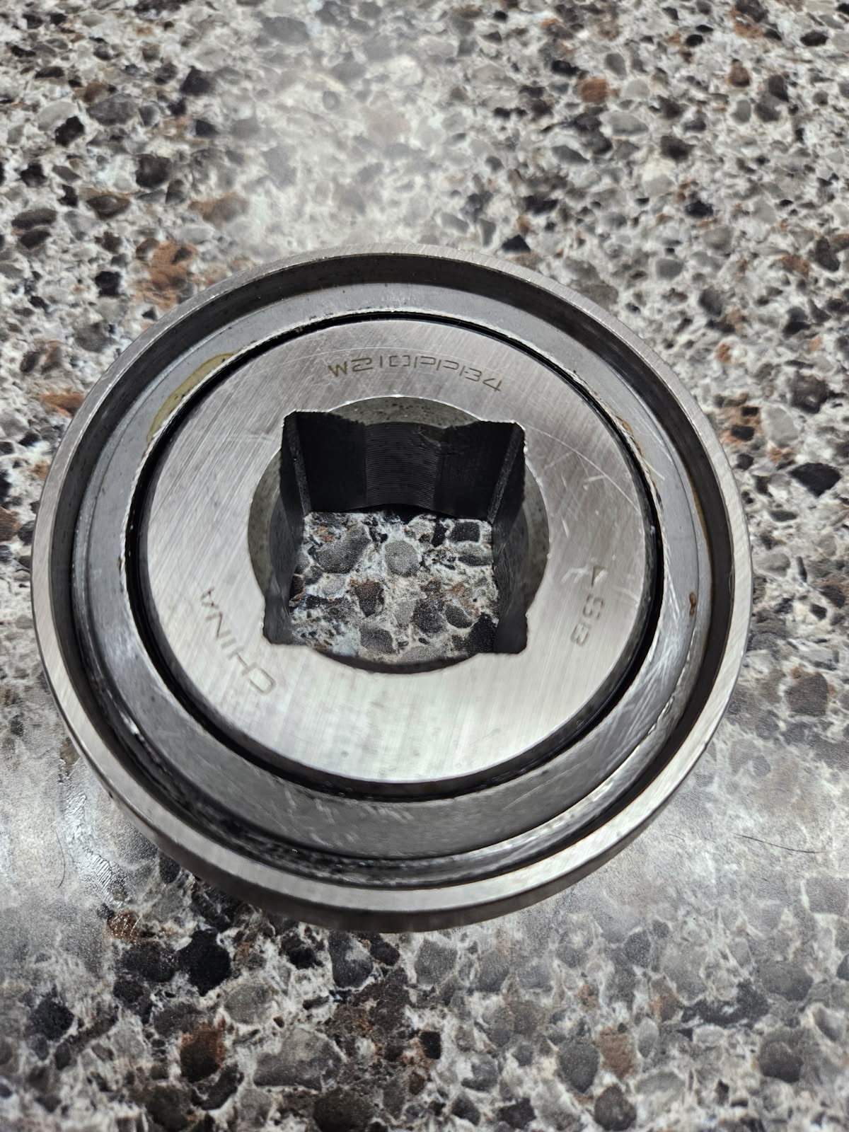 BEARING PART # W210PPB4-IMP 1-1/8″ SQUARE BORE DISC BEARING