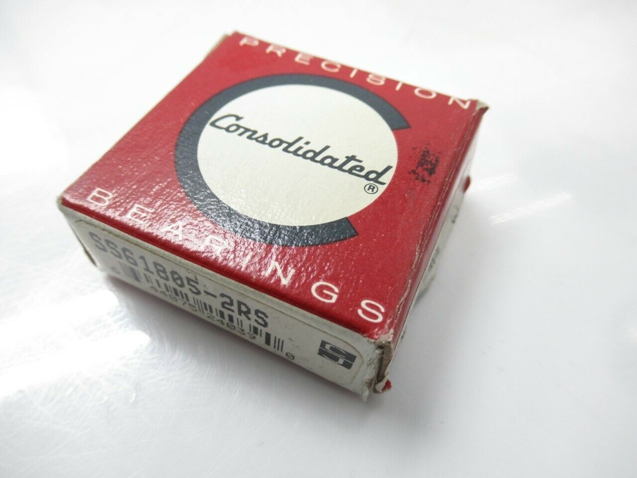 SS61805-2RS Consalidated Bearing Ball Bearing (New)