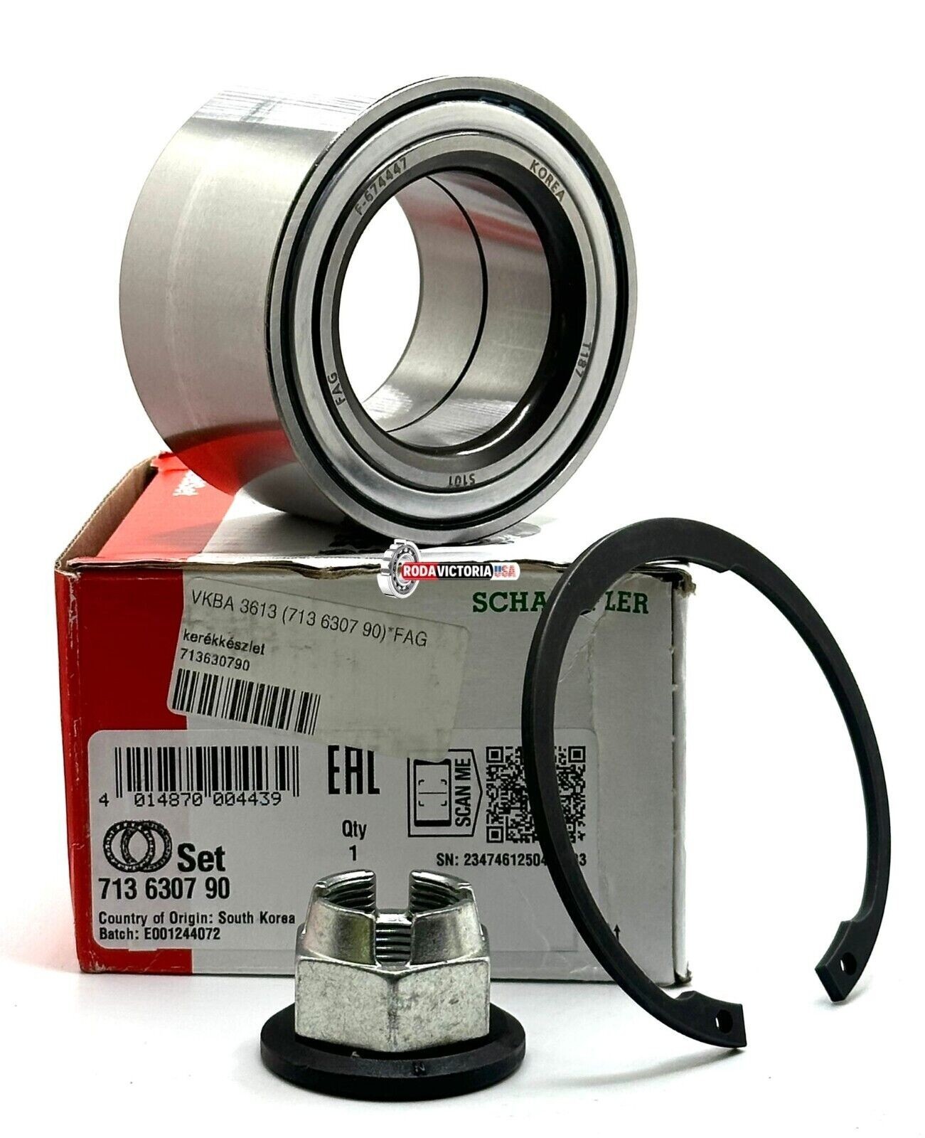 FAG F-674447 WHEEL BEARING KIT FOR FIAT DUCATO BTHB329129 48x84x48mm