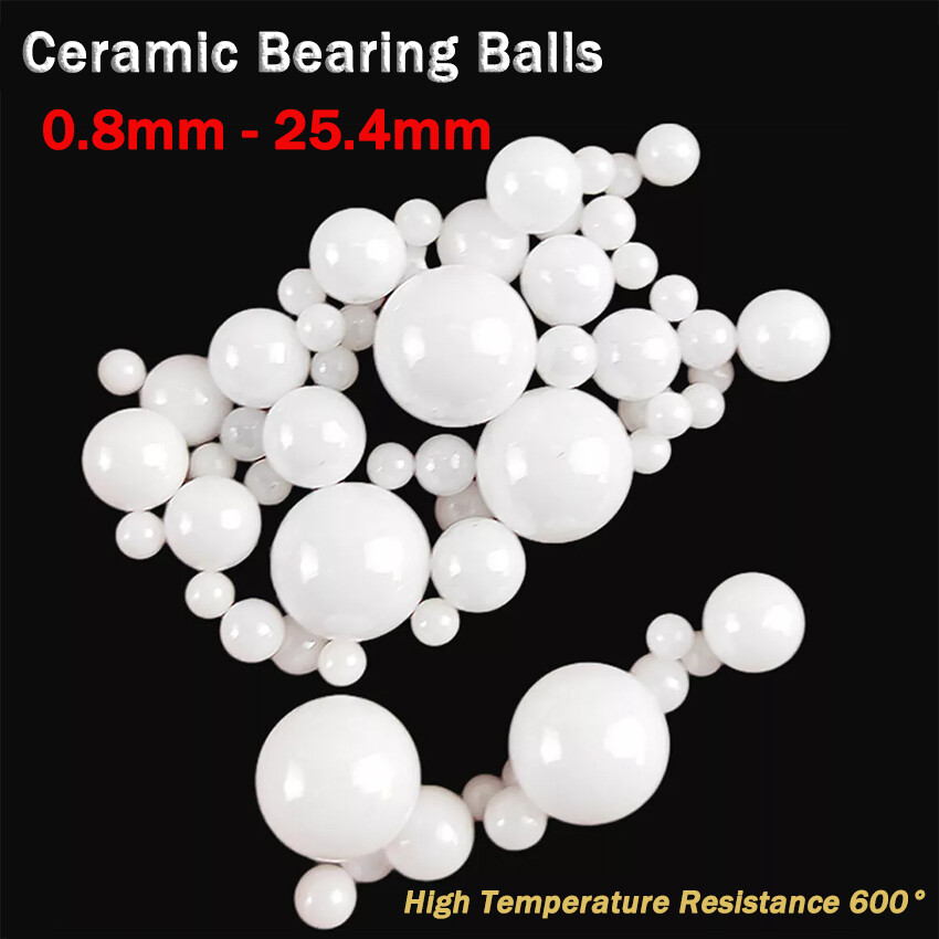 G10 Precision Ceramic Bearing Balls ZRO2 Zirconium Oxide Ball Dia 0.8mm-25.4mm
